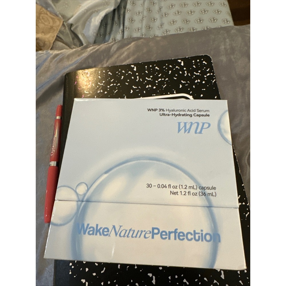 Wake Nature Perfection WNP 3% Hyaluronic Acid Serum Ultra-Hydrating 30 Capsules